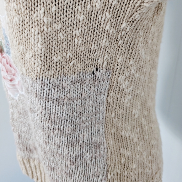 Vintage floral knitted top - Picture 10 of 11